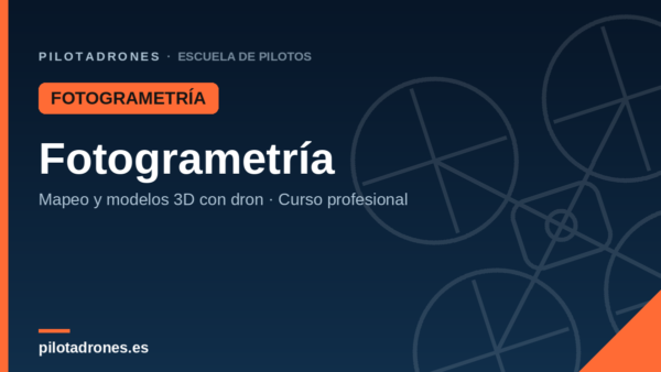 Curso de fotogrametría con drones