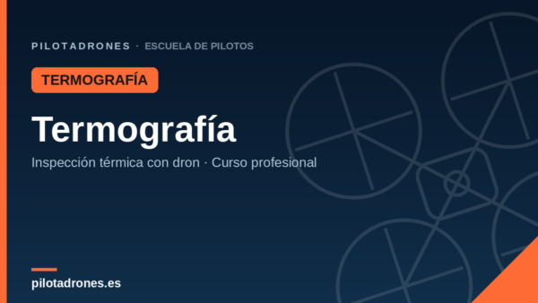 Curso de termografía con drones